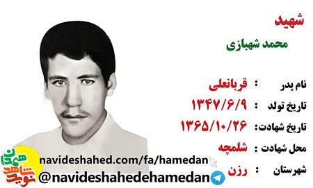 صوت/نوای مداحی شهید محمد شهبازی صوت/نوای مداحی شهید محمد شهبازی