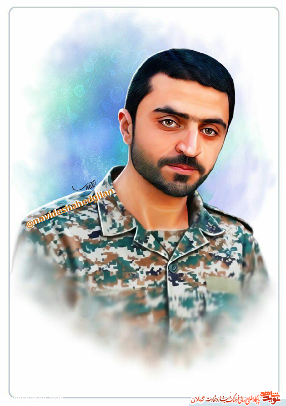 طراحی نقاشی از چهره شهید مدافع حرم گیلان «محمد اتابه» طراحی نقاشی از چهره شهید مدافع حرم گیلان «محمد اتابه»