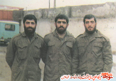 سه شهید در یک قاب