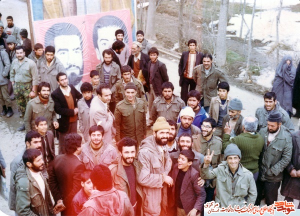 عکس دسته جمعی شهدا و رزمندگان استان مرکزی