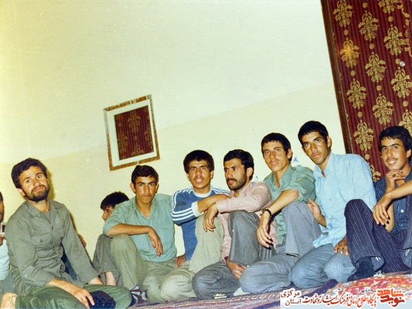 عکس دسته جمعی شهدا و رزمندگان استان مرکزی