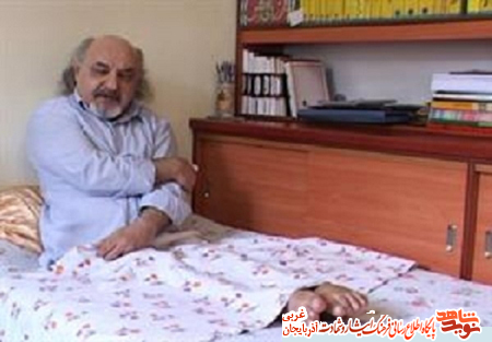 تشییع پیکر جانباز شهید هوشنگ اکبری؛ نویسنده و جانباز انقلاب