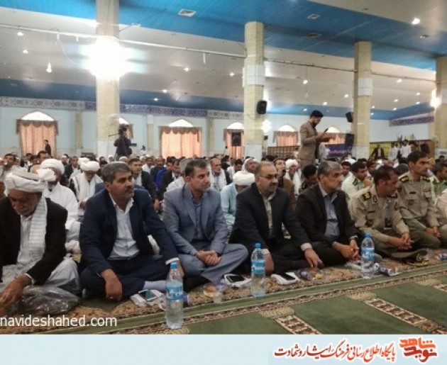 یادواره شهدای طایفه بزی در شهرستان زابل