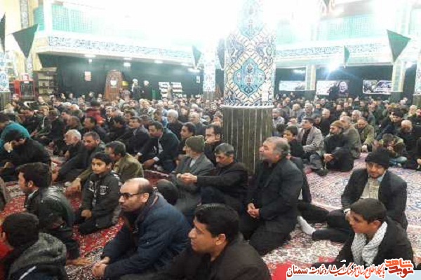 مراسم بزرگداشت سردار دل ها در مهدیشهر مراسم بزرگداشت سردار دل ها در مهدیشهر
