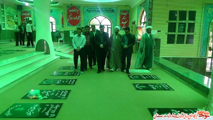 تجدید مبثاق کارکنان جهادکشاورزی با آرمان های شهدا تجدید مبثاق کارکنان جهادکشاورزی با آرمان های شهدا