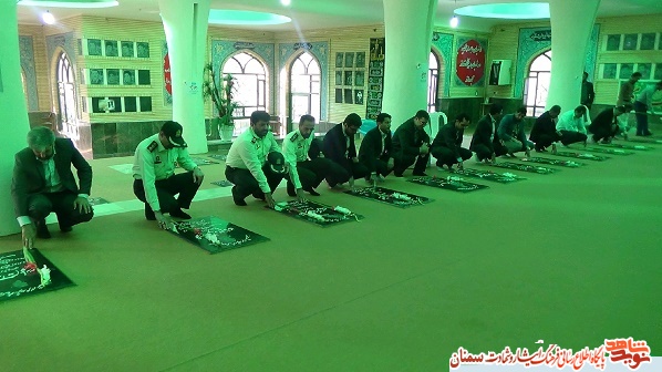 تجدید میثاق کارکنان دادگستری با آرمان های شهدا تجدید میثاق کارکنان دادگستری با آرمان های شهدا