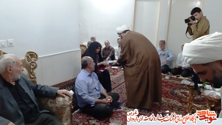 دیدار با خانواده شهدا معظم شهرستان خوی+ تصاویر دیدار با خانواده شهدا معظم شهرستان خوی+ تصاویر