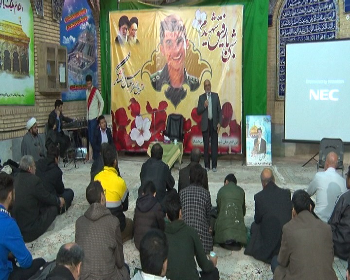 بزرگداشت جوان ترین شهید مدافع حرم استان سمنان بزرگداشت جوان ترین شهید مدافع حرم استان سمنان