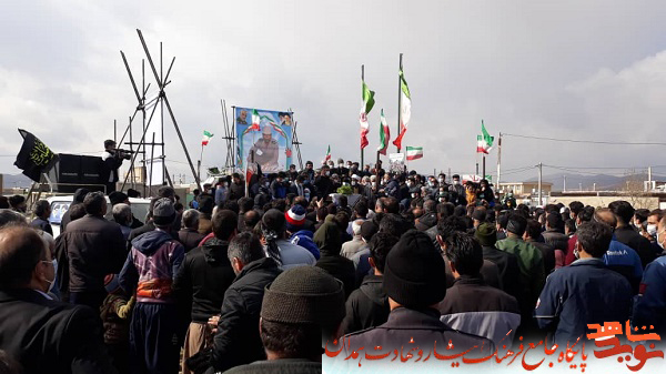 گزارش تصویری| آئین استقبال از خانواده شهید یارمحمودی در ملایر گزارش تصویری| آئین استقبال از خانواده شهید یارمحمودی در ملایر