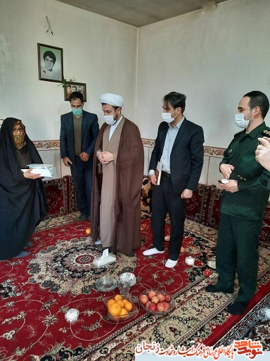گزارش تصویری/ دیدار با مادران شهدا خدابنده در سالروز شهادت ام البنین(س)