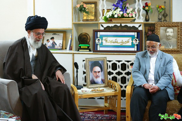 پیام رهبر انقلاب درپی درگذشت حاج علی شمقدری ، پدر شهید مهدی شمقدی و برادر شهید رضا شمقدری
