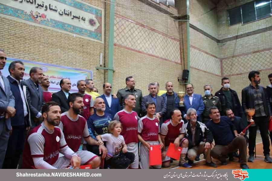 جانبازان شهرستان‌های تهران، فاتح رقابت‌های فوتسال چهارجانبه جام شهیدمدرس شد