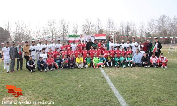 پایان اردوی مشترک تیم ملی جانبازان قطع عضو ایران با بسیج مردمی عراق