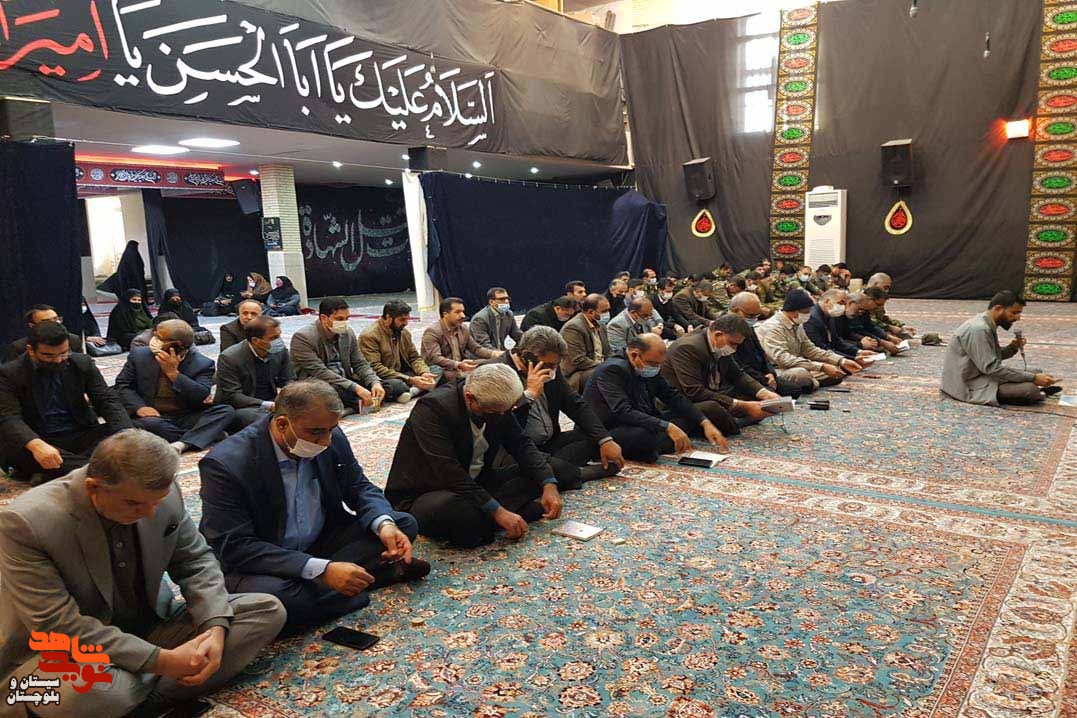 غبار روبی و عطرافشانی گلزار شهدای شهرستان زاهدان به مناسبت سومین سالگرد شهادت حاج قاسم سلیمانی انجام شد