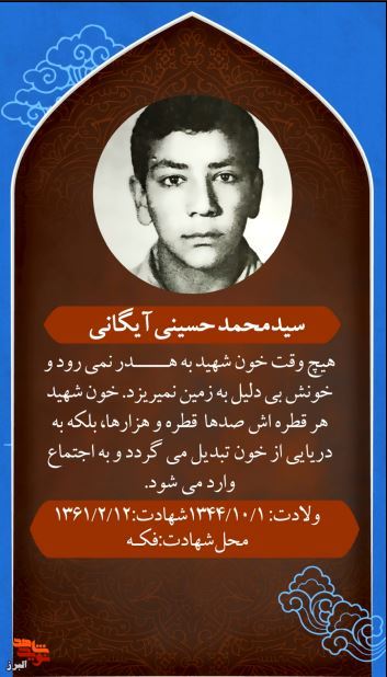 موشن استوری| گزیده وصیت نامه «شهیدسیدمحمد ‌حسینی‌آیگانی»