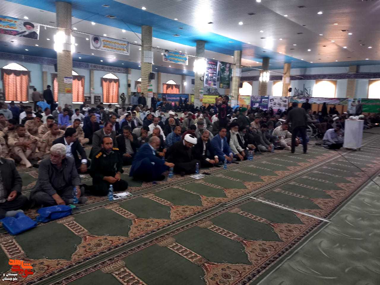 برگزاری مراسم یادواره شهدای هفتم تیر در مصلی شهرستان زابل