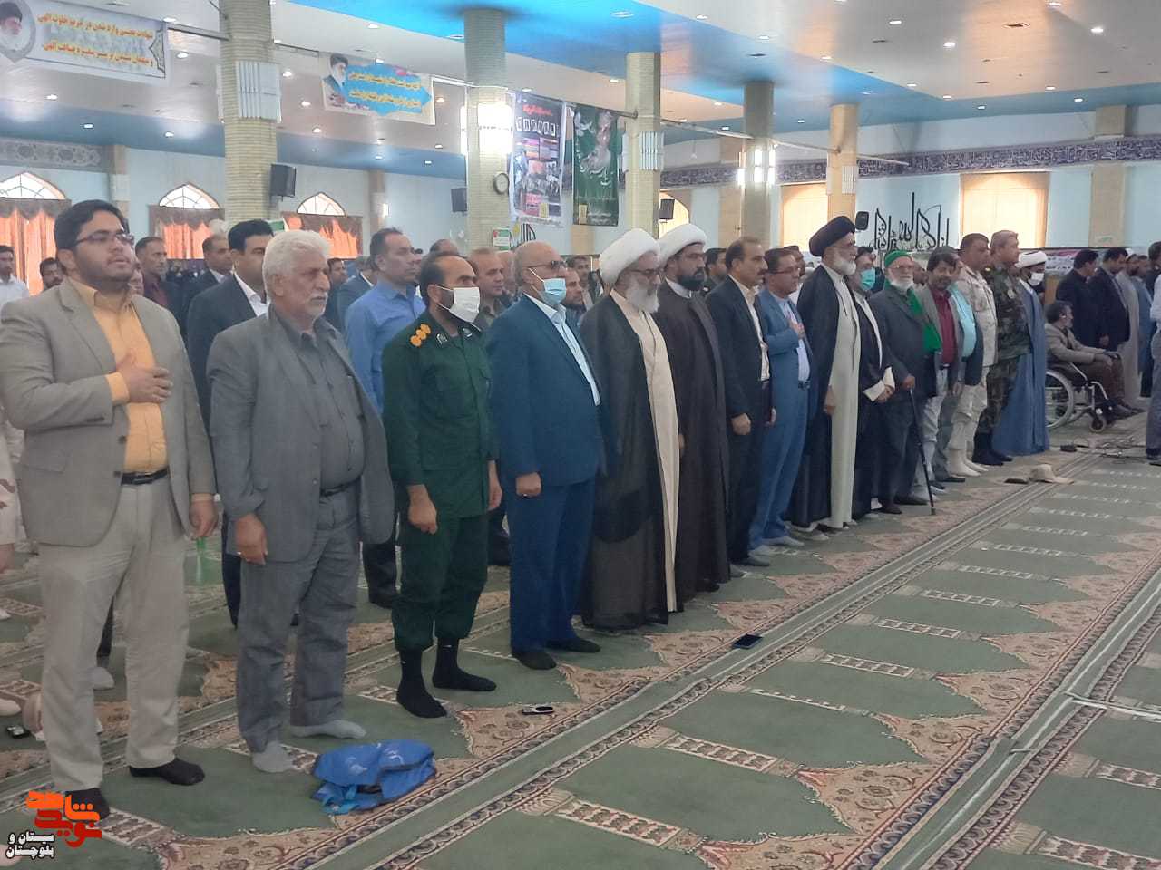 برگزاری مراسم یادواره شهدای هفتم تیر در مصلی شهرستان زابل