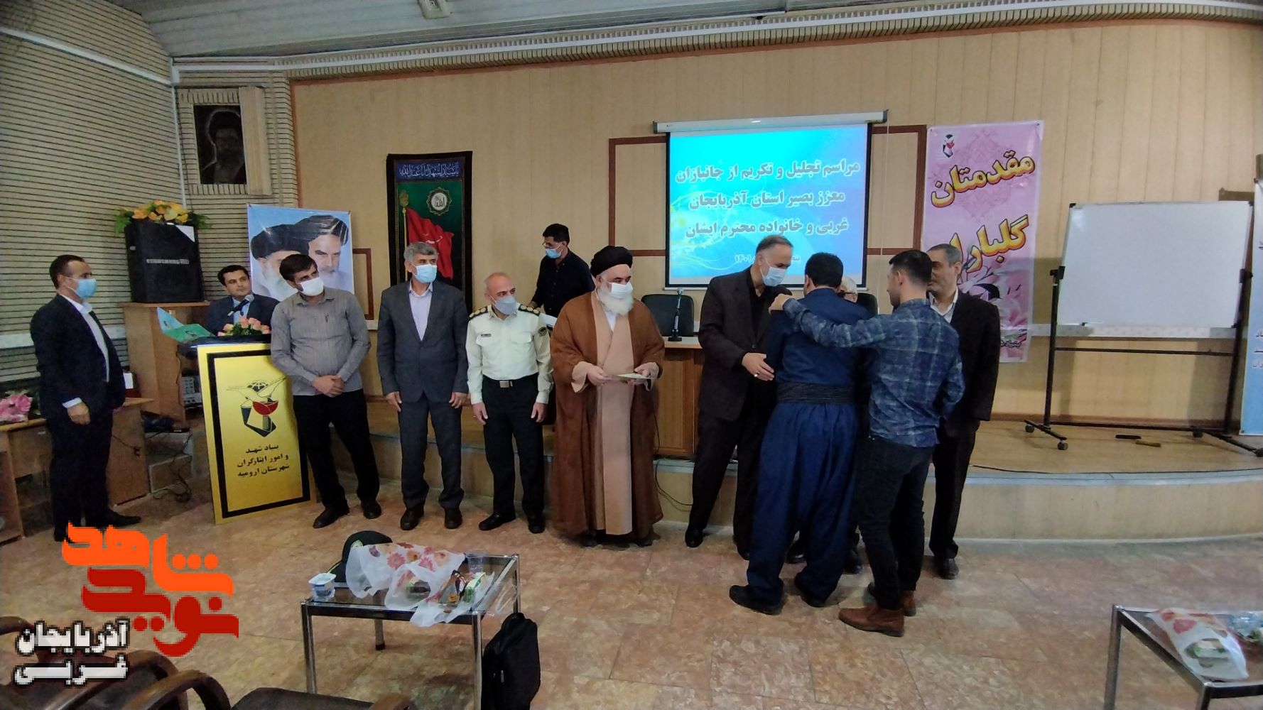 گزارش تصویری/ مراسم تجلیل از جانبازان بصیر استان آذربایجان غربی برگزار شد