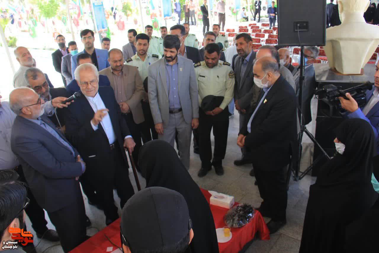 برگزاری مراسم یادبود سردار شهید حاج محبعلی فارسی در زاهدان