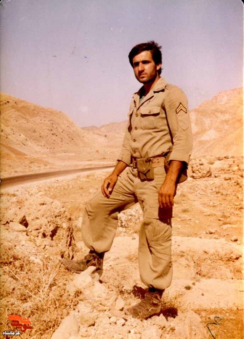 شهید«نوروز مرادی» در قاب تصویر