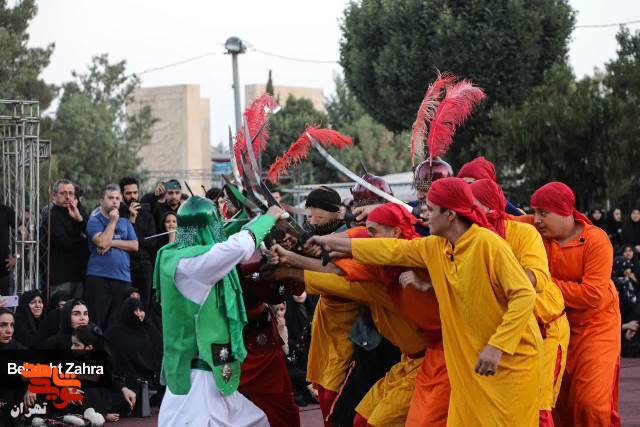 نمایش عاشورایی «یک بیابان بی‌کسی» برگزار شد