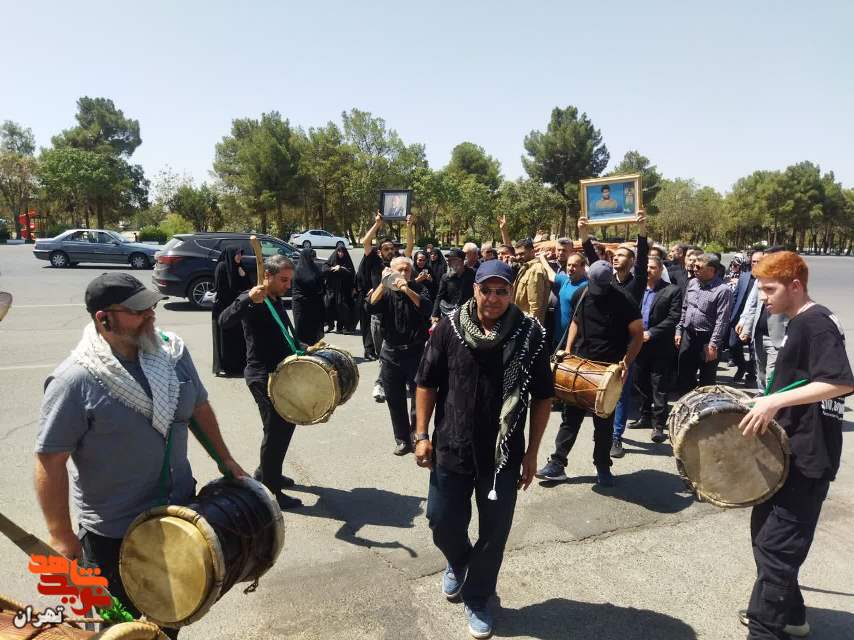 مادر شهید سیدعبدالرضا موسوی فرمانده سپاه خرمشهر به فرزند شهیدش پیوست