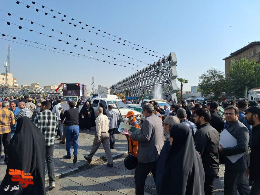 مراسم تشییع سرلشکر شهید «عباس نیلفروشان» در تهران برگزار شد