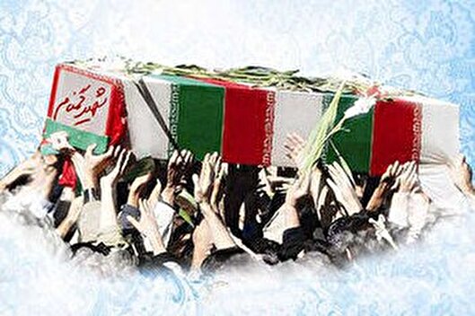 بام ایران میزبان پیکر مطهر پنج شهید گمنام...