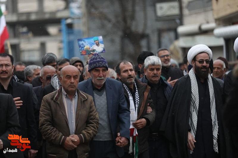 شهید امیرحسین حسنی در خاک آرام گرفت