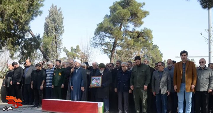 مراسم تشییع و خاکسپاری مادر سردار جاویدالاثر حاج احمد متوسلیان برگزار شد