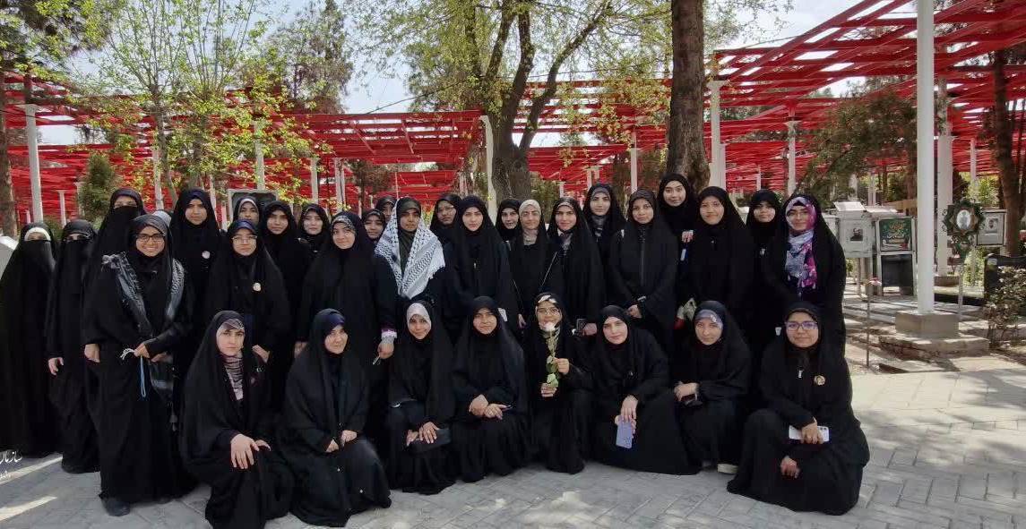 اردوی راهیان بهشت مجتمع کوی شهید فلاحی در بهشت زهرا(س)