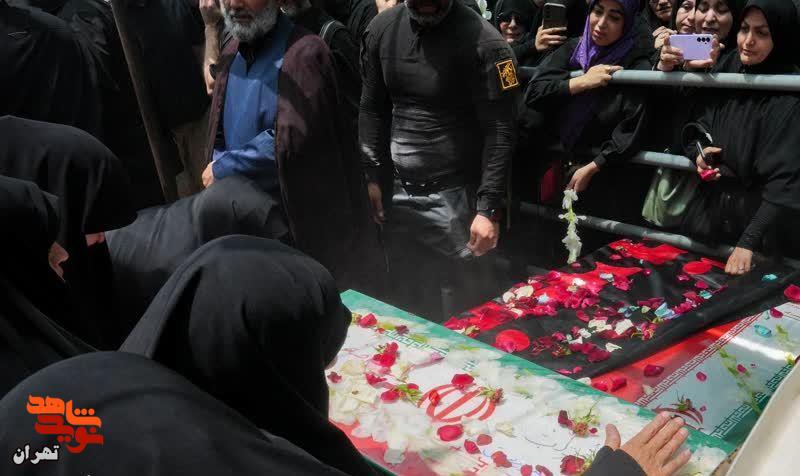 شانزدهمین روز خاکسپاری شهدای «مقاومت ملی» در بهشت زهرا(س)