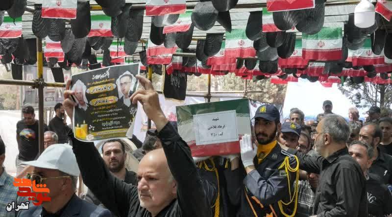 شانزدهمین روز خاکسپاری شهدای «مقاومت ملی» در بهشت زهرا(س)