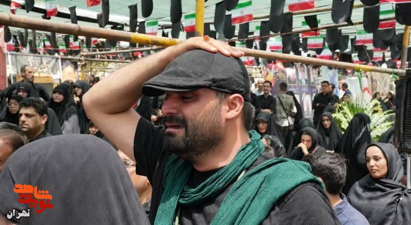پانزدهمین روز خاکسپاری شهدای حملات وحشیانه رژیم صهیونی در قطعه ۴۲ بهشت زهرا(س)