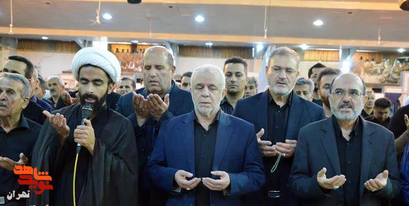 نوزدهمین روز خاکسپاری شهدای حملات وحشیانه رژیم صهیونی در قطعه ۴۲ بهشت زهرا(س)