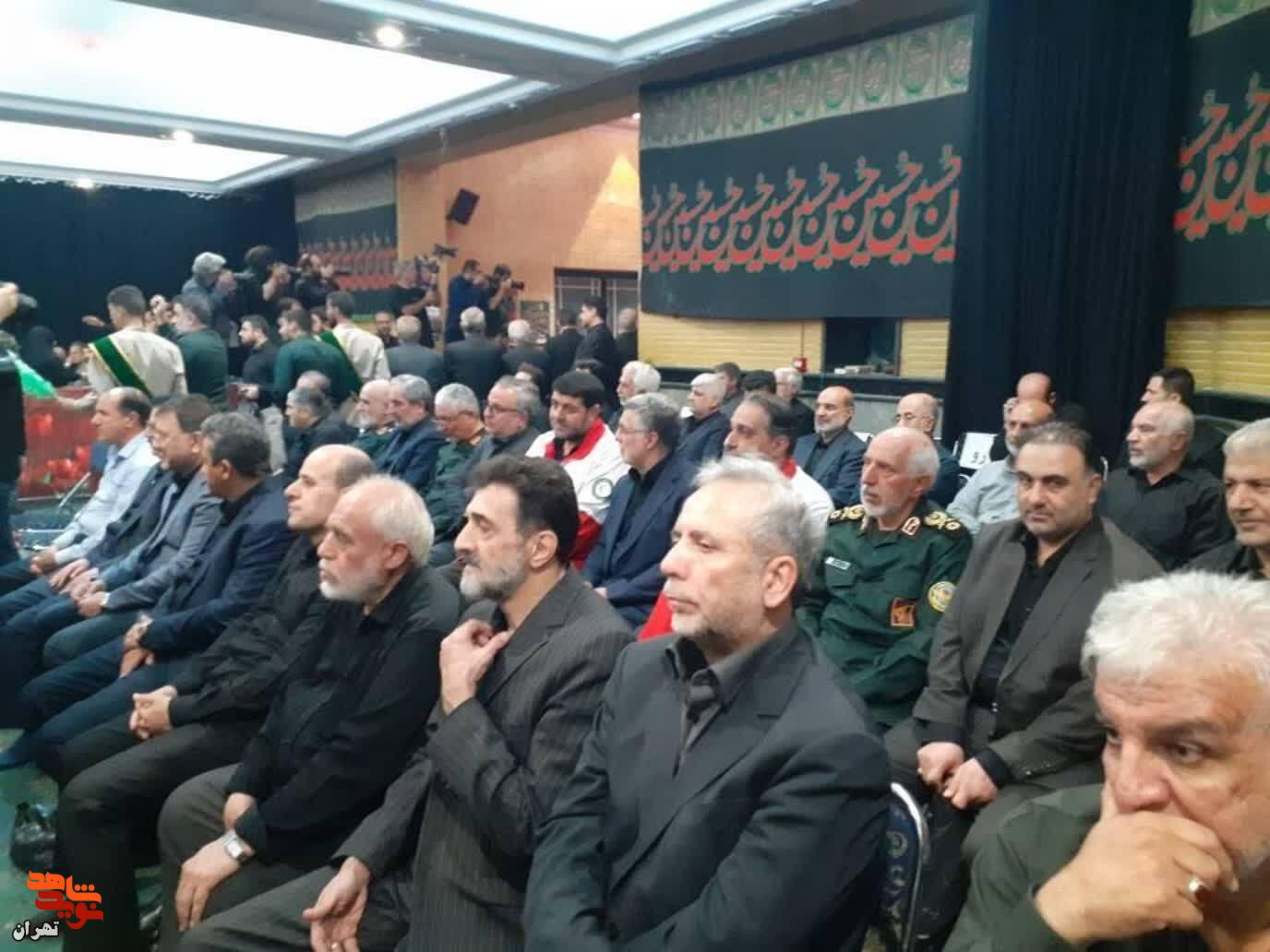 مراسم بزرگداشت شهدای قرارگاه خاتم‌الانبیا برگزار شد