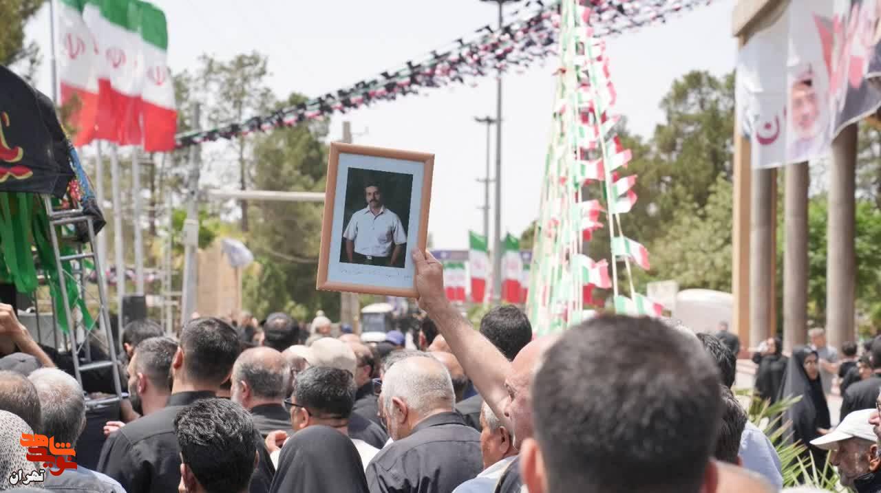 خاکسپاری شهدای «مقاومت ملی» در بهشت زهرا(س) + تصاویر