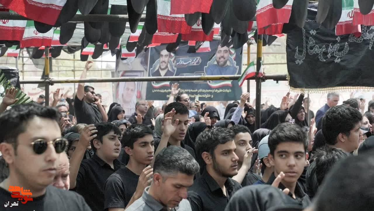 خاکسپاری شهدای «مقاومت ملی» در بهشت زهرا(س) + تصاویر
