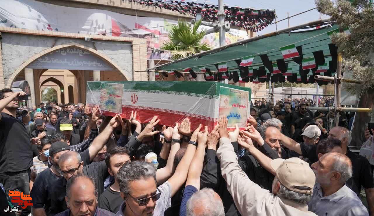خاکسپاری شهدای «مقاومت ملی» در بهشت زهرا(س) + تصاویر