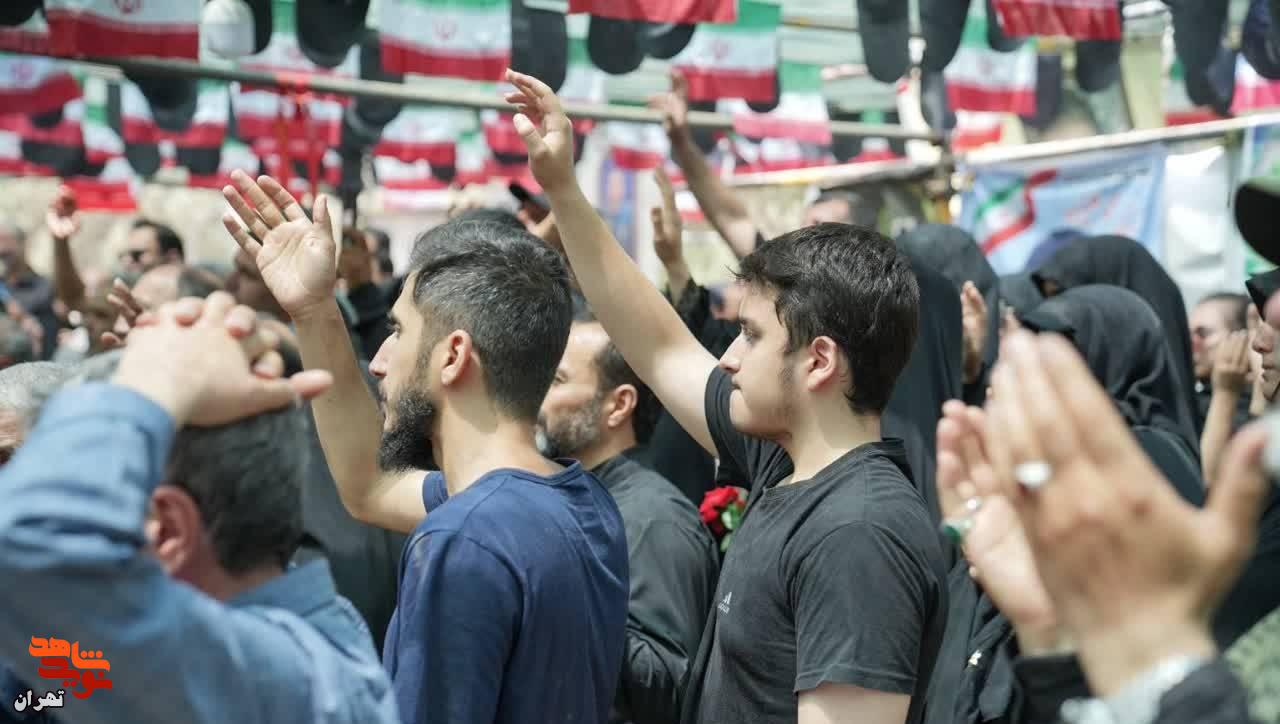 خاکسپاری شهدای «مقاومت ملی» در بهشت زهرا(س) + تصاویر
