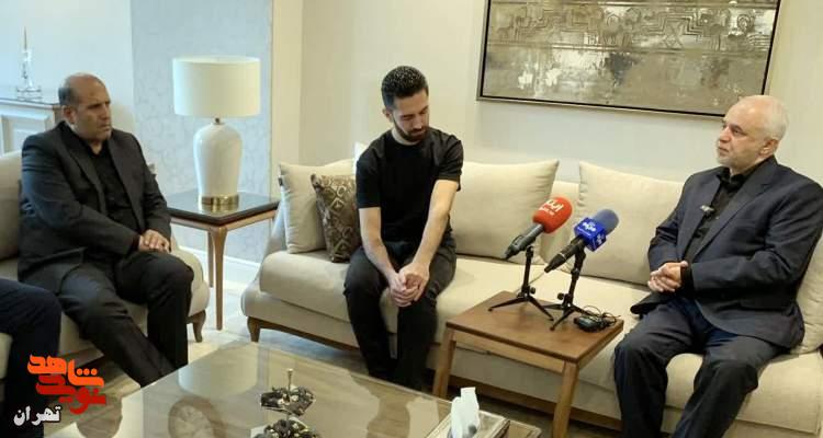 دیدار مدیرکل بنیاد شهید تهران با خانواده های شهدای اقتدار ملی