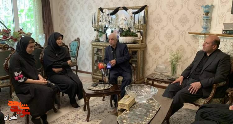دیدار مدیرکل بنیاد شهید تهران با خانواده های شهدای اقتدار ملی