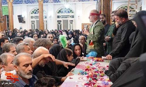 مراسم وداع با پیکر مطهر شهید «محمودی» در آمل +تصاویر
