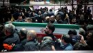چهارمین روز خاکسپاری شهدای حملات وحشیانه رژیم صهیونی در قطعه ۴۲ بهشت زهرا(س)+تصاویر