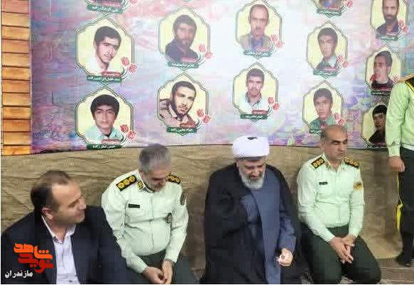 مراسم گرامی‌داشت هفتمین روز شهادت سرباز سرافراز شهید «فرزین میرزا گلپور» در شهرستان بابل +تصاویر