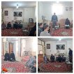 دیدار با خانواده شهید حسن احمدی در شهرستان زاوه