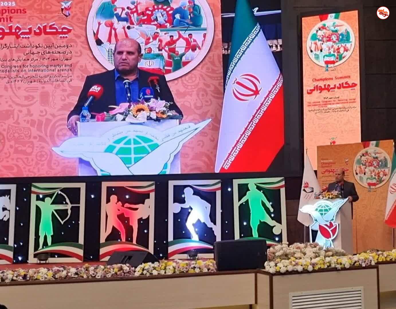 دومین آیین «چکاد پهلوانی»؛ پاسداشت ایثارگران مدال‌آور در صحنه‌های جهانی برگزار شد