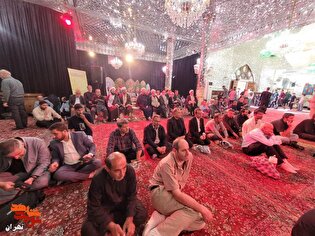 آیین گرامیداشت نخستین سالگرد شهدای اقتدار در امامزاده...