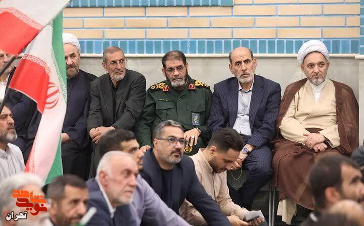 نخستین سالگرد شهدای اقتدار جنگ تحمیلی ۱۲ روزه در شهرک شهید محلاتی برگزار شد