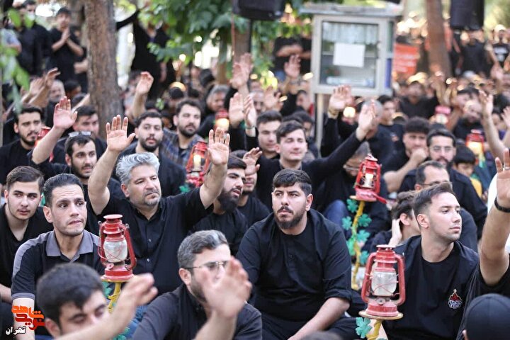 نوای ماتم در جوار مزار شهیدان؛ برگزاری مراسم سوگواری دهه اول محرم در بهشت...